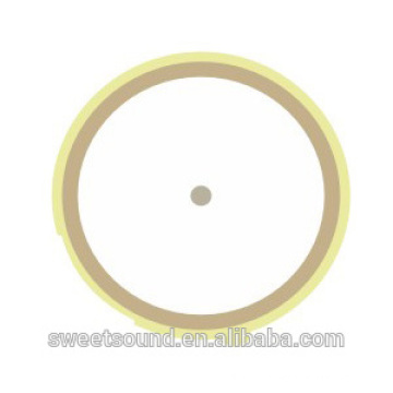 wholesale piezo ceramic element round 5khz 21mm piezo electric ceramics